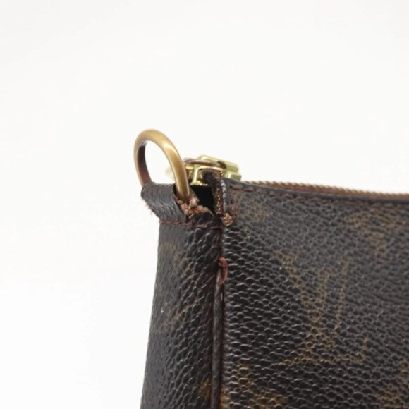 LOUIS VUITTON Monogram Pochette Accessoires Pouch M51980 LV Auth 145463 - Picture 10 of 16